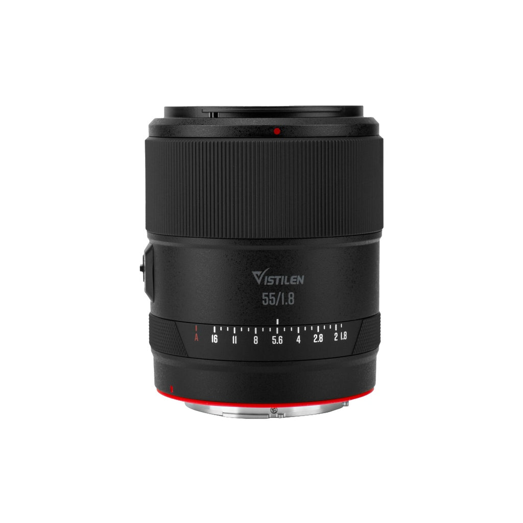 เลนส์ออโต้โฟกัส Vistilen PRO 55mm F1.8 ฟูลเฟรม Canon RF